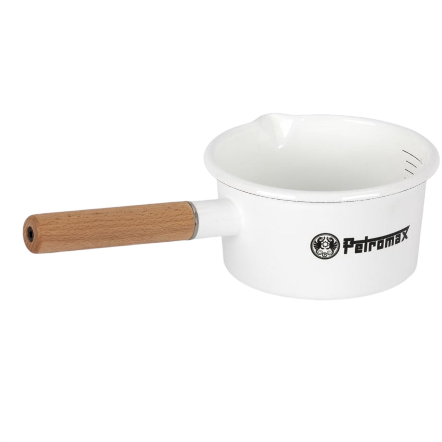 Petromax Enamel Pande, paistinpannu, valkoinen