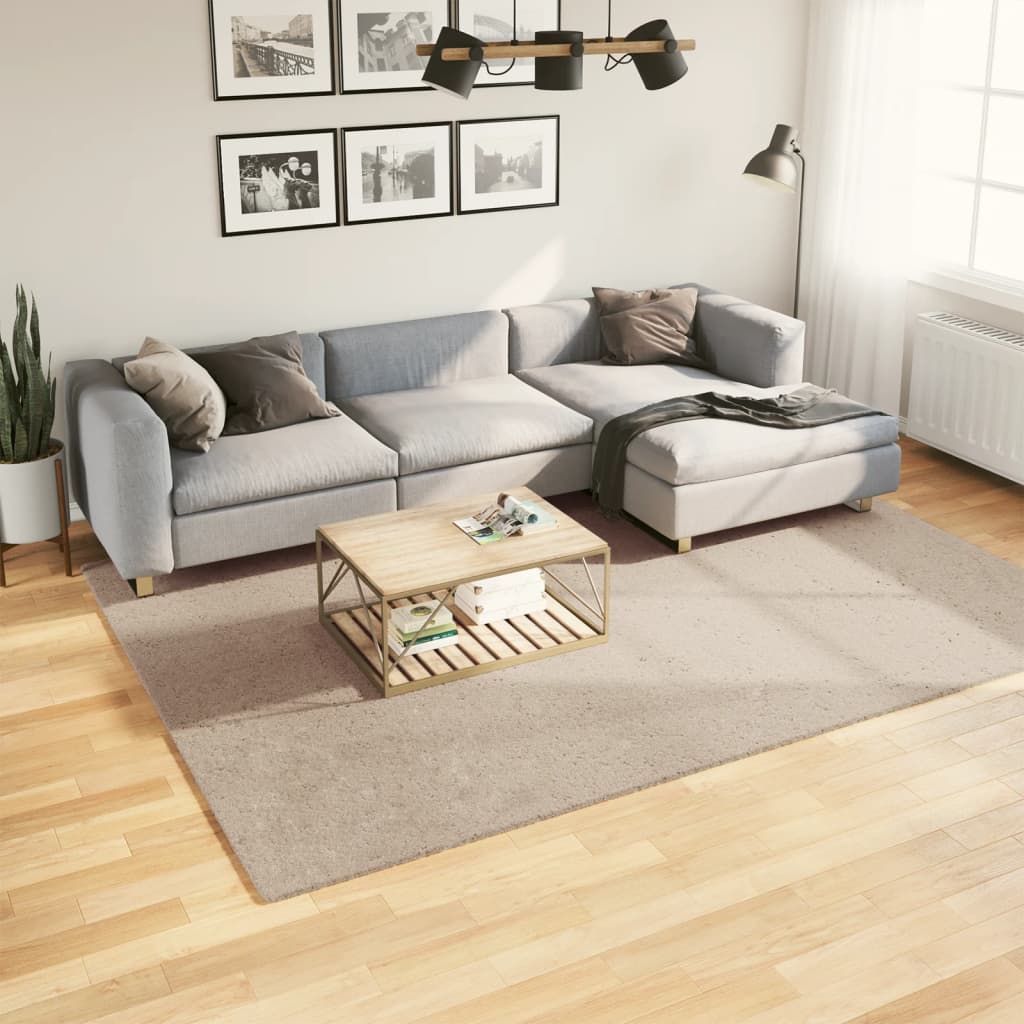 vidaXL Matto HUARTE hiekka 200x280 cm
