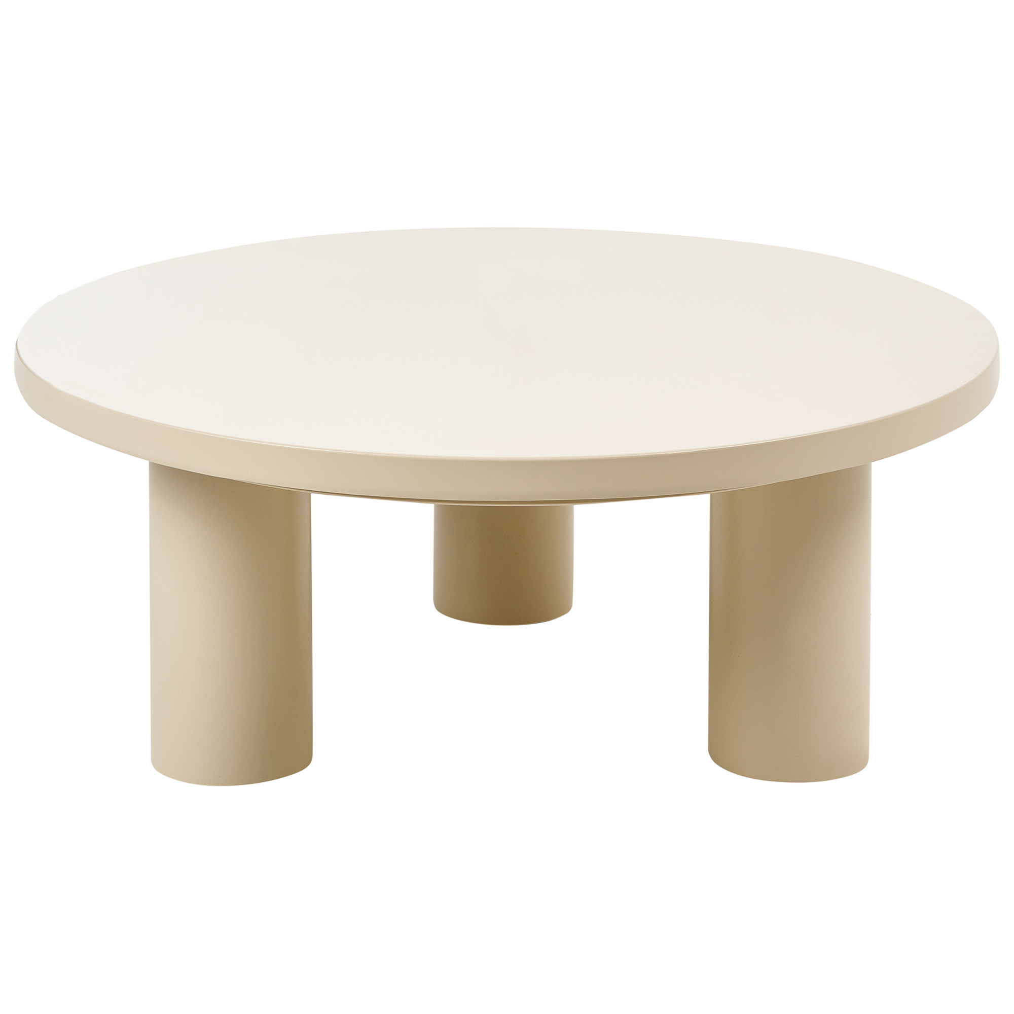 Ulkosohvapöytä VIPITENO 80 cm Metalli Beige